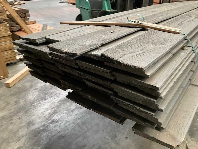 Douglas zweeds rabat antraciet - 500x19,5x1,2-2,7 cm (58x) - afbeelding 16 van  18