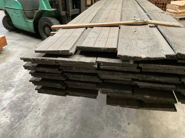 Douglas zweeds rabat antraciet - 500x19,5x1,2-2,7 cm (58x) - afbeelding 17 van  18