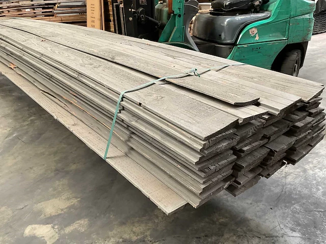 Douglas zweeds rabat antraciet - 500x19,5x1,2-2,7 cm (58x) - afbeelding 1 van  18
