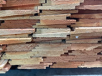 Douglas zweeds rabat fijnbezaagd - 400x20x2,6 cm (34x) - afbeelding 6 van  7