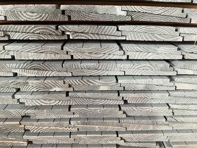 Douglas zweeds rabat grijs 500x19x1,1-2,7 cm (35x) - afbeelding 9 van  10