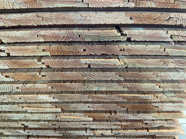 Douglas zweeds rabat onbehandeld - 500x16,5x2,1/1 cm (168x) - afbeelding 7 van  9