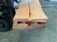 Douglas zweeds rabat wand t.b.v. overkapping 240x221 cm - afbeelding 5 van  11