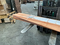 Douglas zweeds rabat wand t.b.v. overkapping 240x221 cm - afbeelding 5 van  11