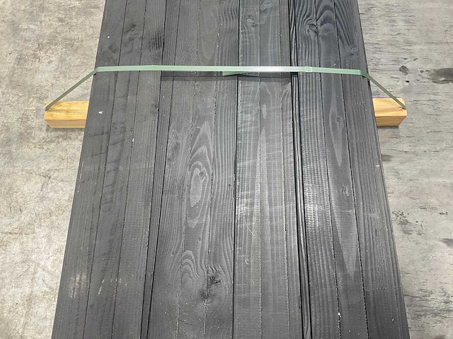 Douglas zweeds rabat zwart - 360x19x2 cm (80x) - afbeelding 3 van  8