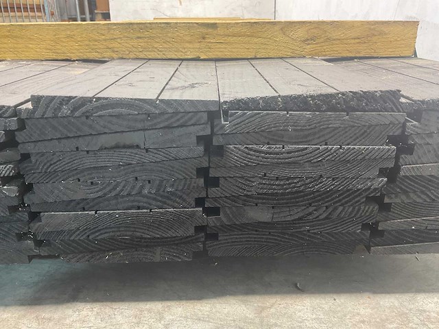 Douglas zweeds rabat zwart - 400x20x2 cm (79x) - afbeelding 6 van  8