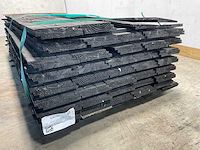 Douglas zweeds rabat zwart 228x19,5x1,1-2,7 cm (75x) - afbeelding 2 van  5