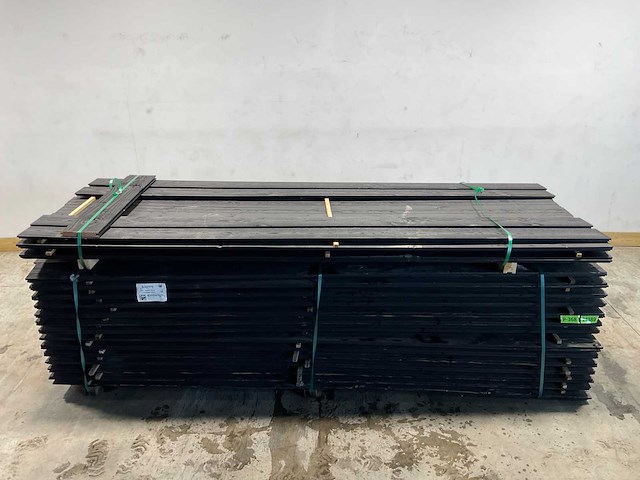 Douglas zweeds rabat zwart 300x16,5x2,1 cm (75x) - afbeelding 3 van  10