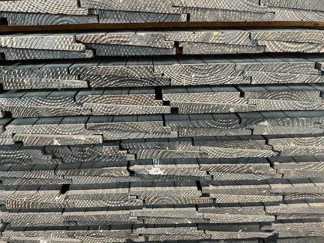 Douglas zweeds rabat zwart 300x16,5x2,1 cm (75x) - afbeelding 9 van  10