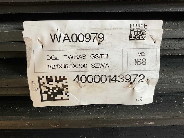 Douglas zweeds rabat zwart 300x16,5x2,1 cm (75x) - afbeelding 10 van  10