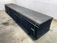 Douglas zweeds rabat zwart 500x16,5x2,1 cm (50x) - afbeelding 1 van  9