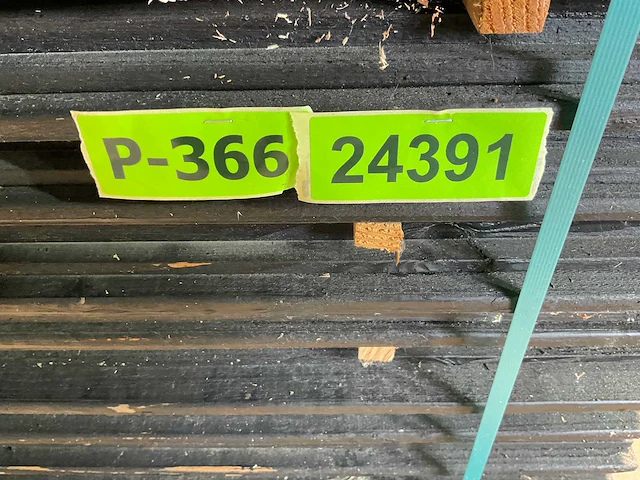 Douglas zweeds rabat zwart 500x16,5x2,1 cm (50x) - afbeelding 9 van  9