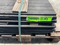 Douglas zweeds rabat zwart 52,9x19,5x1,1-2,7 cm (57x) - afbeelding 5 van  5
