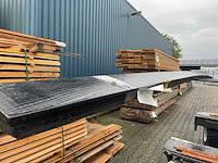 Douglas zweeds rabat zwart gecoat 5000x190x26mm (4x) - afbeelding 2 van  3