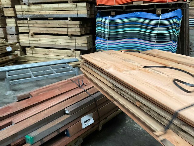 Douglas zweeds rabatdelen - 400x19x2,5 cm (35x) - afbeelding 5 van  10