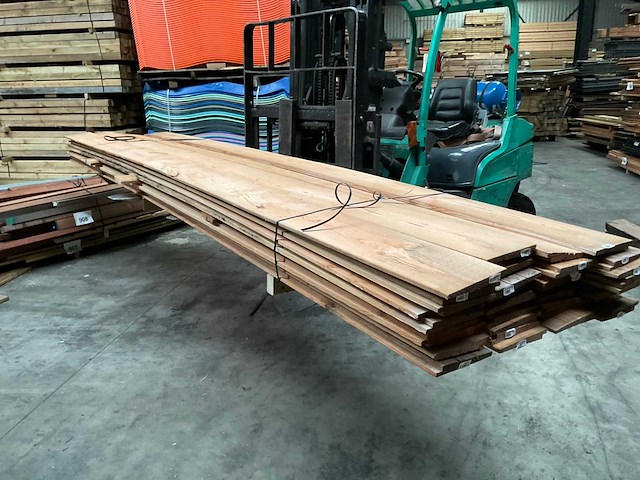 Douglas zweeds rabatdelen - 400x19x2,5 cm (35x) - afbeelding 1 van  10