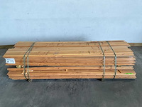 Douglasplank met mes- en groef en 4velling 300x19x1,8 cm (50x) - afbeelding 2 van  8