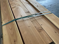 Douglasplank met mes- en groef en 4velling 300x19x1,8 cm (50x) - afbeelding 3 van  8