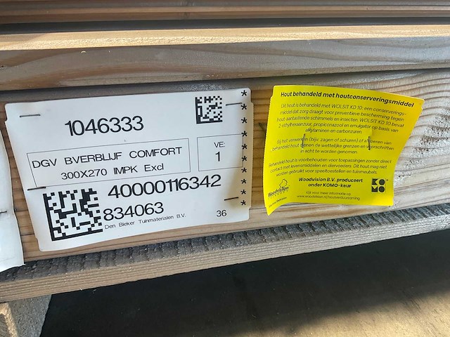 Douglasvision buitenverblijf comfort 300x270 cm - afbeelding 7 van  7