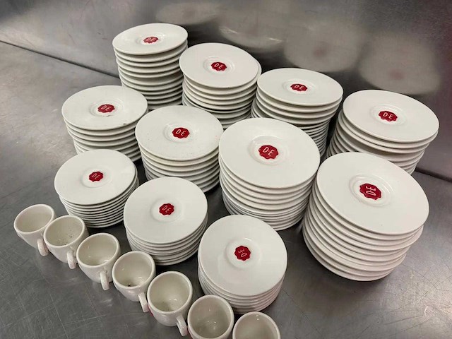 Douwe egberts - partij koffie schotels - afbeelding 3 van  3