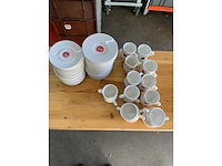 Douwe egberts - various cup en saucer (24x) - afbeelding 5 van  5