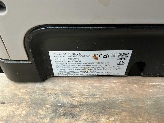 Douwe egberts ct/eu230v-s koffiemachine - afbeelding 6 van  7