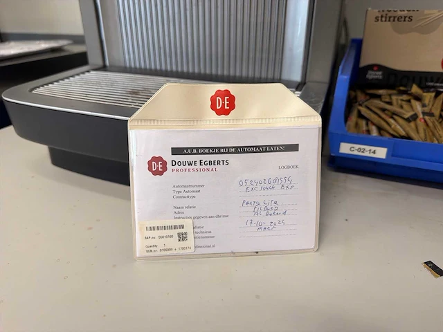 Douwe egberts excellence touch exp professionele koffieautomaat - afbeelding 5 van  7