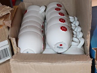Douwe egberts koffie kopjes en bordjes. - afbeelding 3 van  4