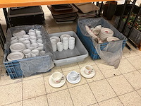 Douwe egberts koffiekop en schotels - afbeelding 2 van  7