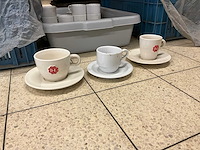 Douwe egberts koffiekop en schotels - afbeelding 3 van  7