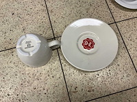Douwe egberts koffiekop en schotels - afbeelding 4 van  7
