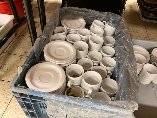 Douwe egberts koffiekop en schotels - afbeelding 5 van  7