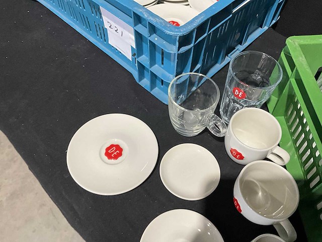 Douwe egberts servies (151x) - afbeelding 3 van  6