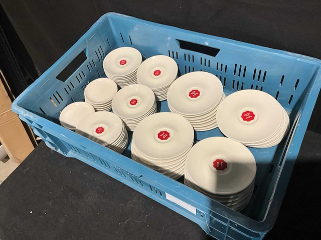 Douwe egberts servies (151x) - afbeelding 6 van  6