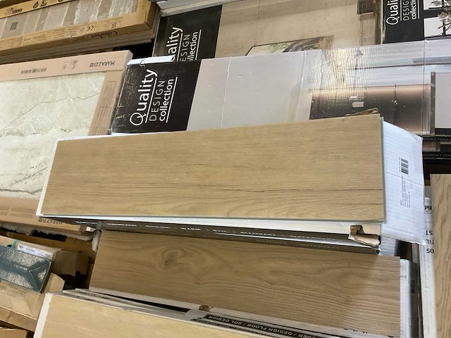 Douwes dekker boterkoek pvc vloerdelen click ca. 6 m² - afbeelding 1 van  4