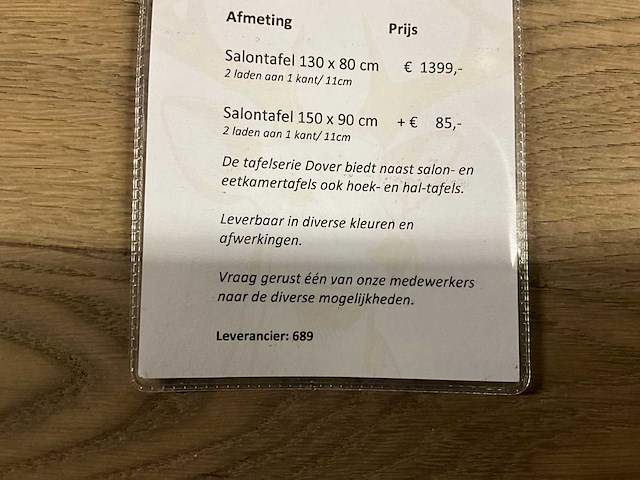 Dover salontafel - afbeelding 9 van  9