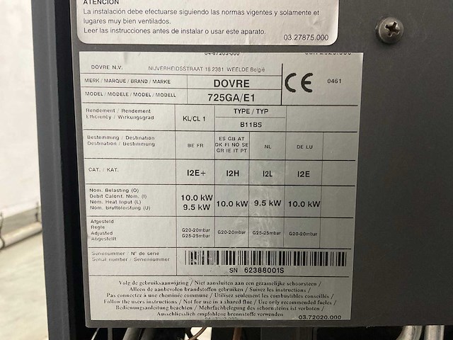 Dovre - b11bs - gashaard - afbeelding 8 van  8