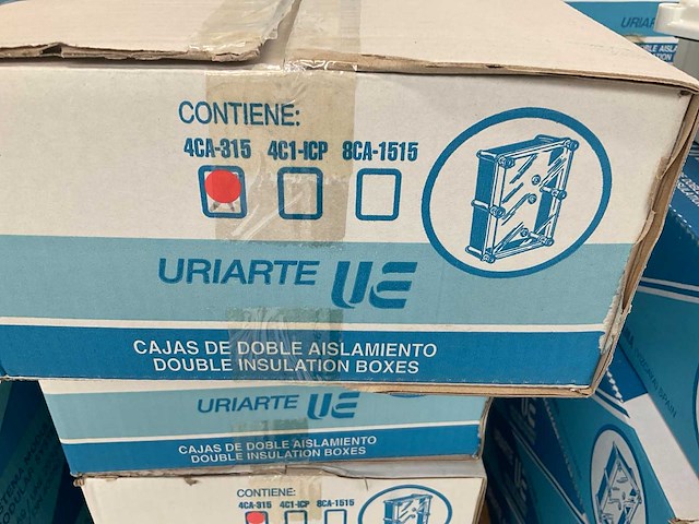 Dozen a 4 stuks uriarte 4ca-315 indiustriële behuizing (6x) - afbeelding 3 van  4