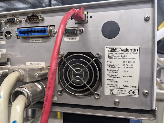 Dozen label machine, altech, alritma, wit, 2006 - afbeelding 4 van  18