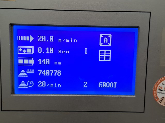 Dozen label machine, altech, alritma, wit, 2006 - afbeelding 7 van  18
