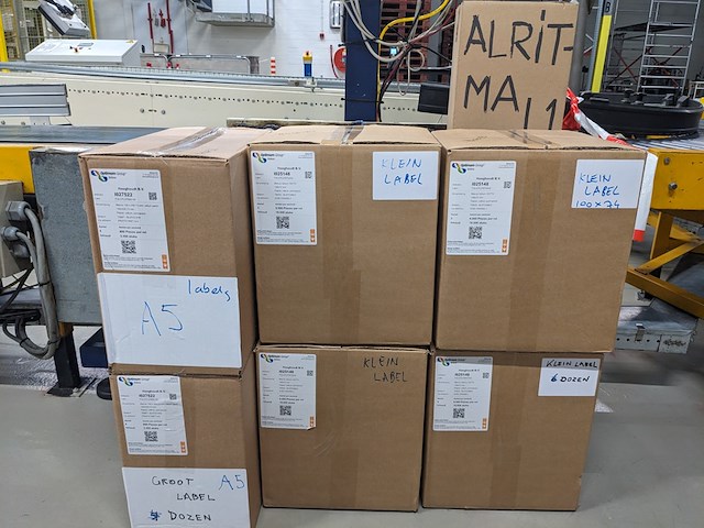 Dozen label machine, altech, alritma, wit, 2006 - afbeelding 17 van  18