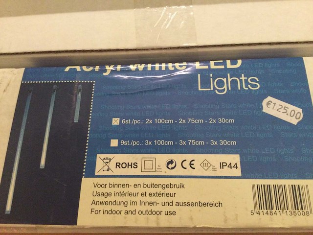 Dozen lightning stars verlichting (10x) - afbeelding 2 van  3