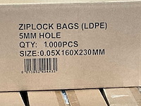 Dozen plastic zakjes met zipsluiting (15x) - afbeelding 6 van  6