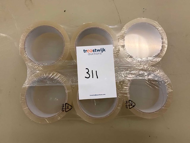 Dozen rollen plakband (3x) - afbeelding 1 van  4