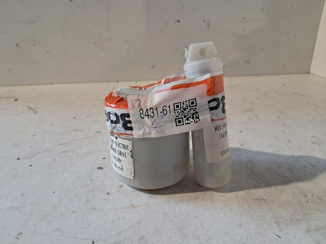 Dozenboor 80mm zeskant-adaptor (2-delig) - afbeelding 1 van  3