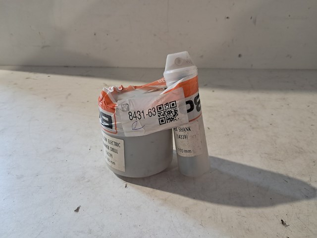 Dozenboor 80mm zeskant-adaptor (2-delig) - afbeelding 1 van  3