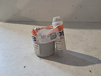 Dozenboor 80mm zeskant-adaptor (2-delig) - afbeelding 1 van  3