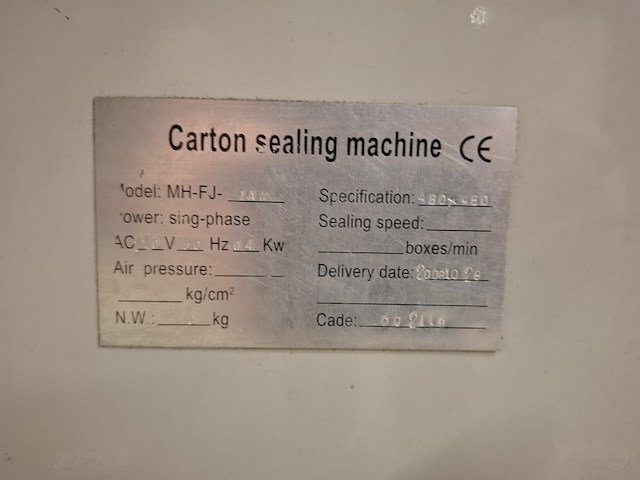 Dozentapemachine mh-fj-1aw - afbeelding 11 van  12