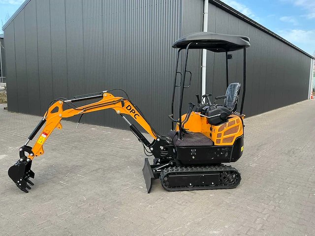 Dpc ht15l-e elektrische minigraafmachine (accupakket inclusief) - afbeelding 12 van  29
