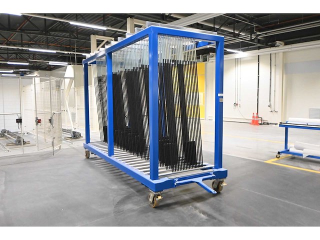 Dpe 20-delige scc mobiele glas transportwagen (c) - afbeelding 2 van  6